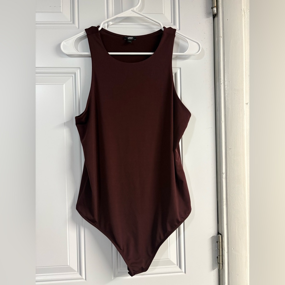 Express Burgundy Bodysuit✨